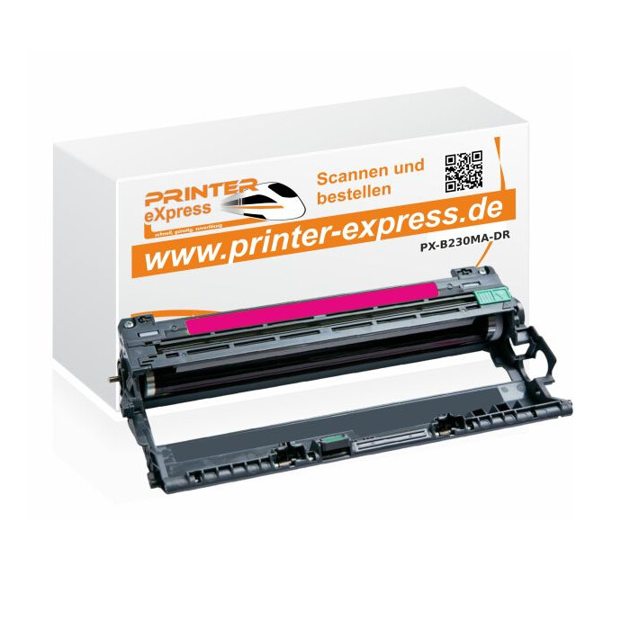 Trommel alternativ zu Brother DR-230CL für Brother Drucker magenta