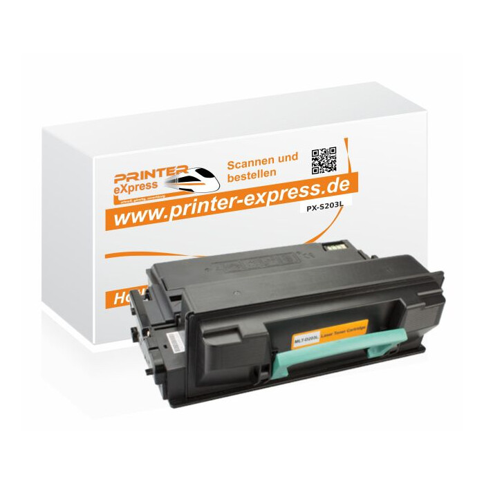 Toner alternativ zu Samsung D203L, MLT-D203/ELS für Samsung Drucker Schwarz