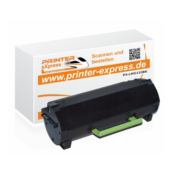 Toner ersezt Lexmark 600HA, 600H, 60F2H00 10.000 Seiten für Lexmark Drucker schwarz