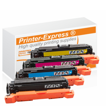 Toner 4er Set alternativ zu HP CE400X, CE401A, CE402A,...