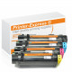 Toner 4er Set alternativ zu Dell S2825, H625, H820, H825 für Dell Drucker