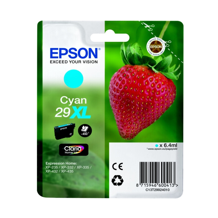 Epson T2992, 29XL Druckerpatrone cyan