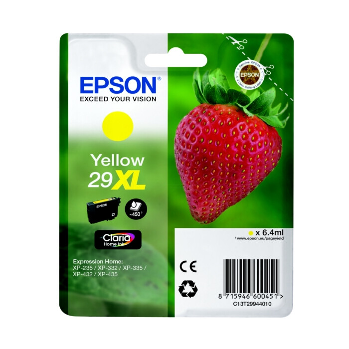 Epson T2994, 29XL Druckerpatrone gelb