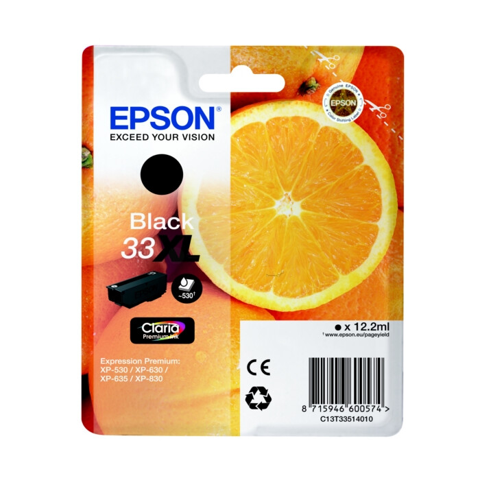 Epson T3351, 33XL Druckerpatrone black