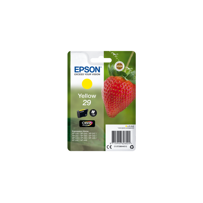 Epson T2984, 29 Druckerpatrone gelb