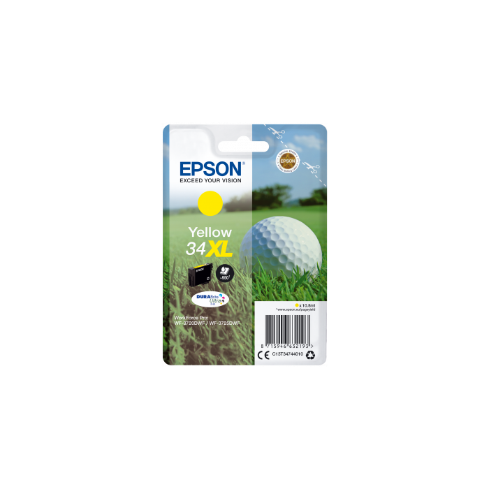 Epson T3474, 34XL Druckerpatrone gelb