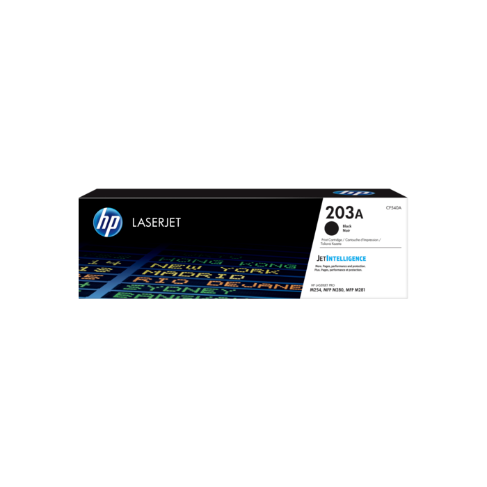 HP CF540A, 203A Toner schwarz