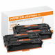 Toner 4er Set alternativ zu HP CF540A, CF541A, CF542A, CF543A, 203A für HP Drucker