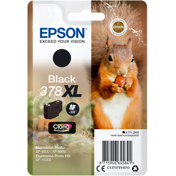 Epson T3791, 378XL Tintenpatrone schwarz