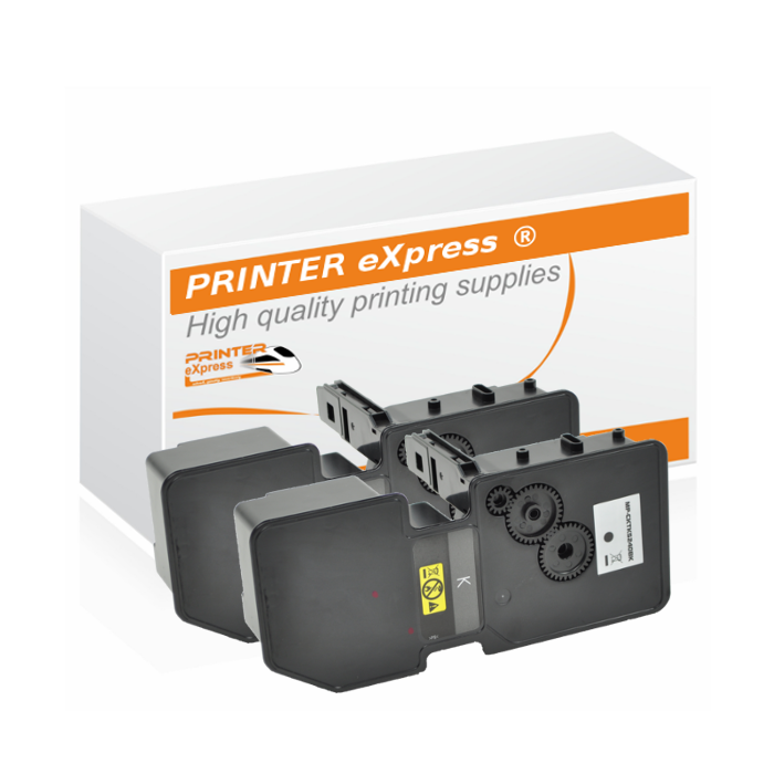 Toner 2er Set alternativ für Kyocera TK-5240K, 1T02R70NL0 Drucker schwarz