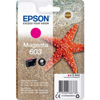 Epson 603, C13T03U34010 Druckerpatrone magenta