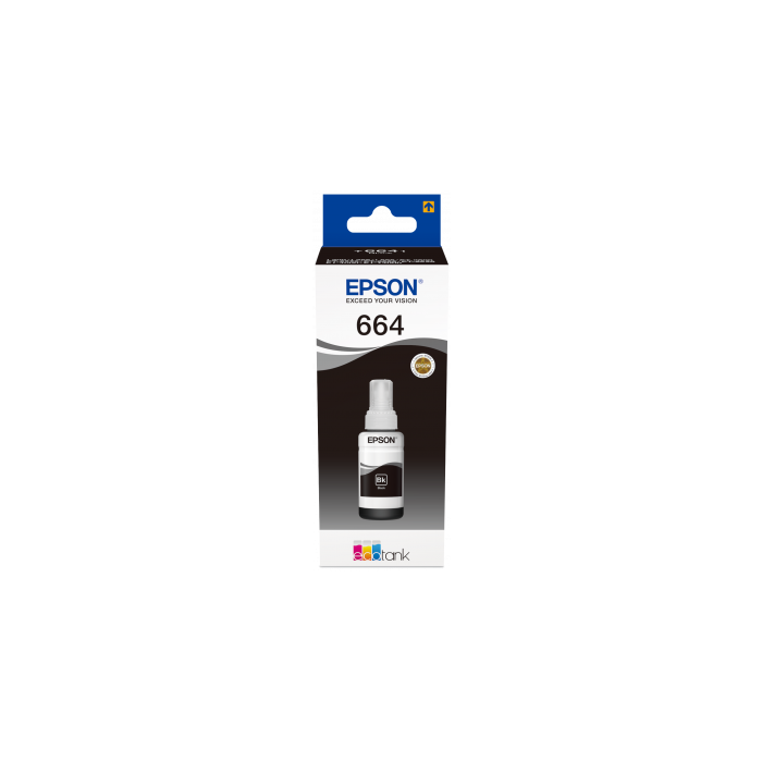 Epson Tinte C13T664140, 664 schwarz