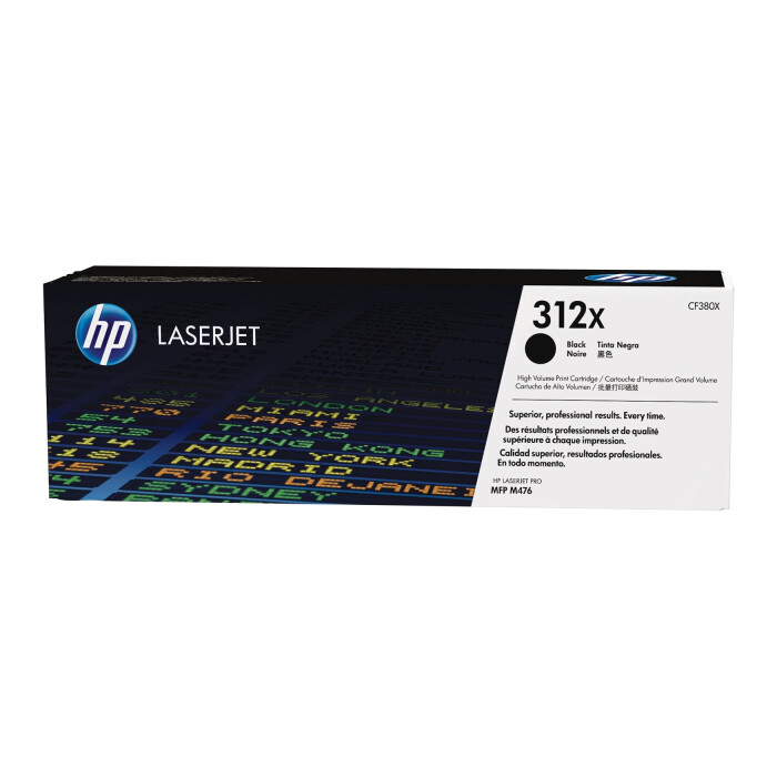 HP CF380X Toner Schwarz