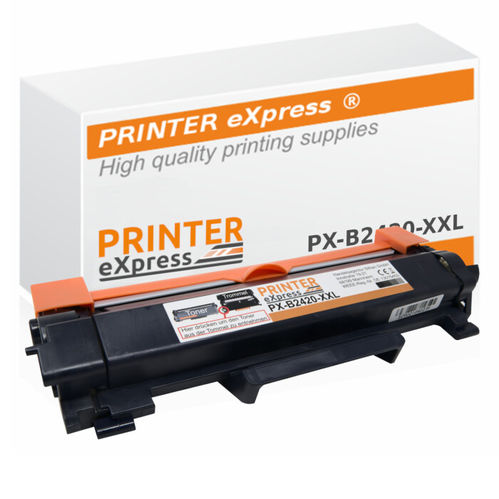 Kompatibel zu Brother TN-2410 Toner schwarz mit Chip