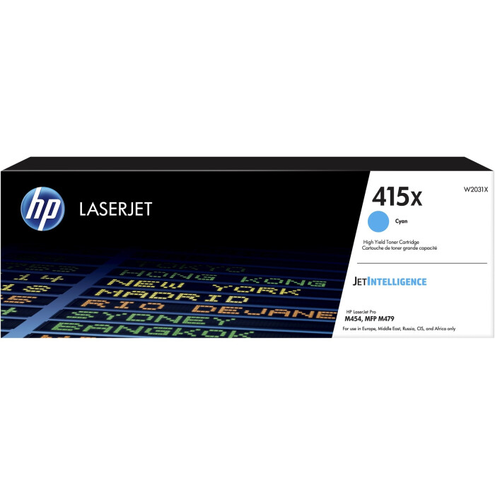 HP W2031X, 415X Toner cyan