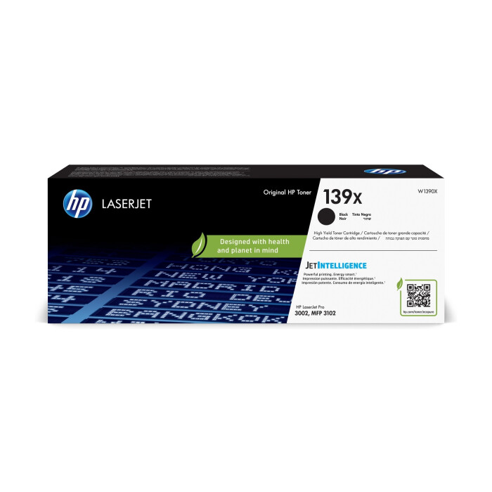 HP W1390X, 139X Toner schwarz