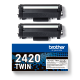 Brother TN-2420 Toner TWIN Multipack Schwarz