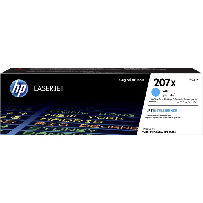 HP W2211X, 207X Toner cyan