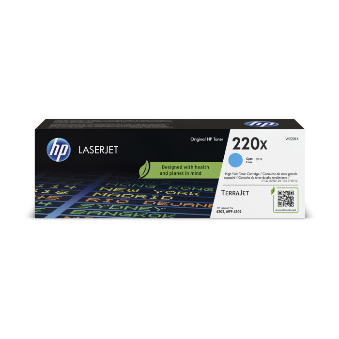 HP W2201X, 220X Toner cyan