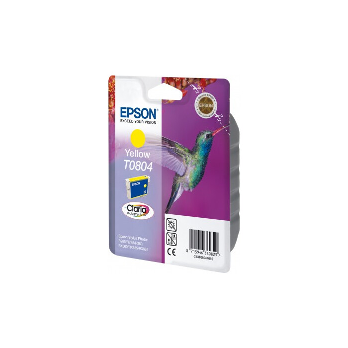 Epson T0804 Druckerpatrone yellow