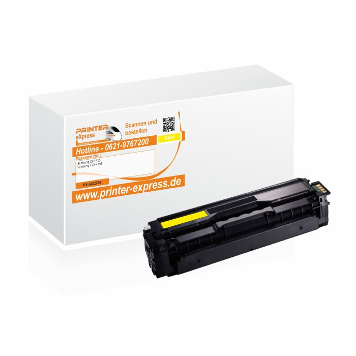 Toner ersetzt Samsung CLP-415, CLT-Y504S/ELS, Y504S für Samsung Drucker gelb