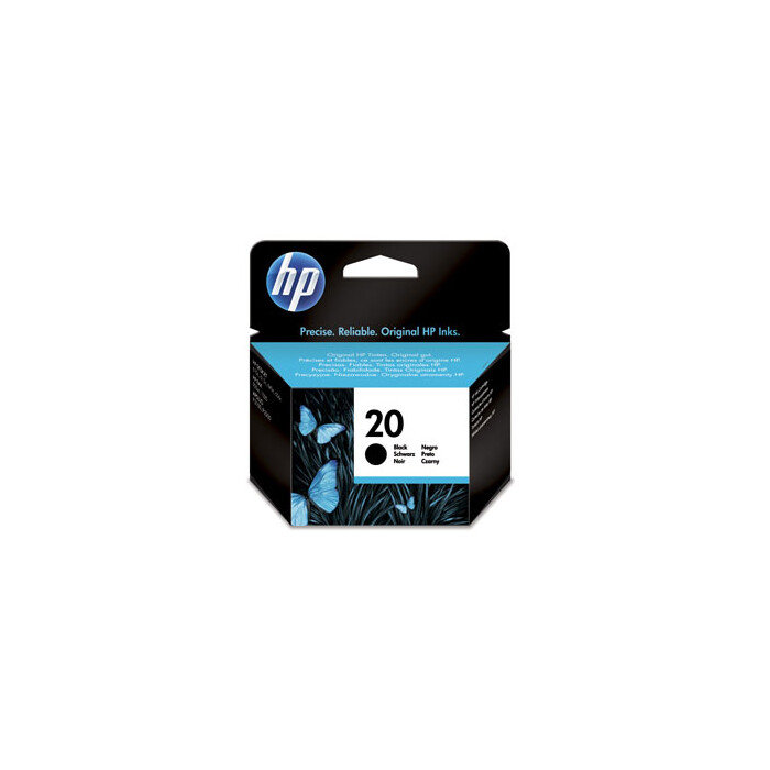 HP 20 Druckerpatrone schwarz C6614DE