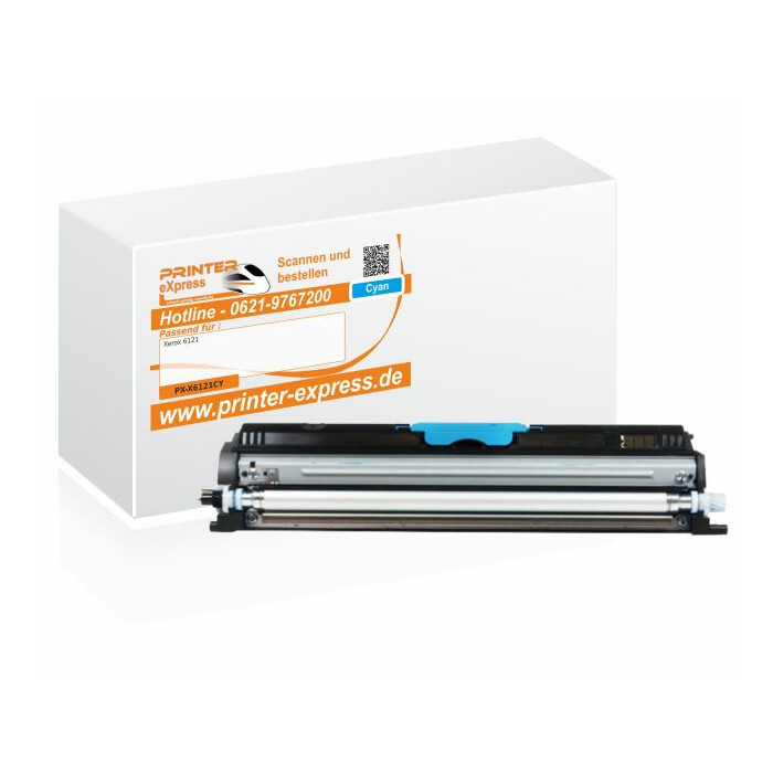 Toner alternativ zu Xerox 106R01466 XL für Xerox 6121 Drucker cyan