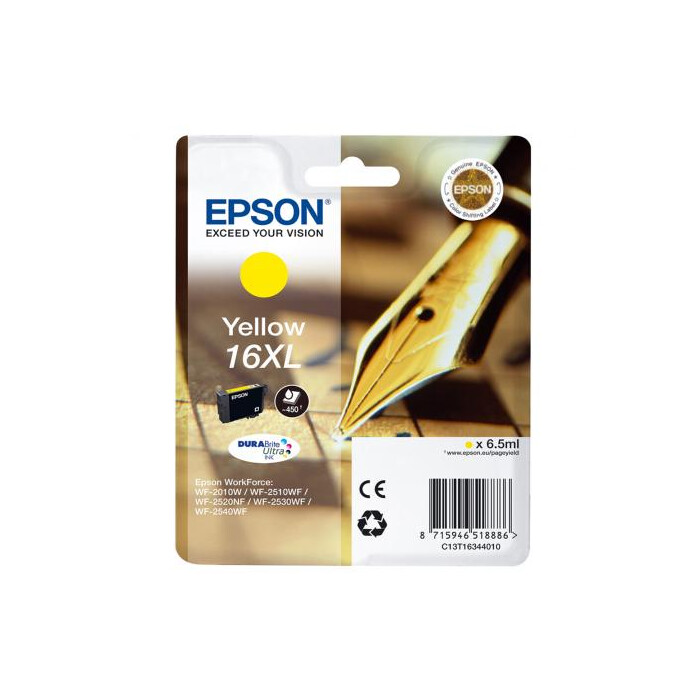 Epson T1634, 16 XL DURABrite Druckerpatrone gelb